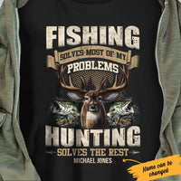 Personalized Fishing And Hunting T Shirt JN121 81O34 thumb 1