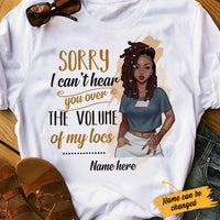 Personalized BWA Locs Can't Hear You T Shirt SB16 26O34 thumb 1