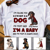 Personalized I Am A Fur Baby T Shirt MR222 73O60 thumb 1