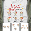 Personalized Grandma Claus Good List Christmas T Shirt OB131 95O60 1