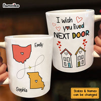 Personalized Gift for Long Distance Relationship Mug 23189 thumb 1