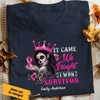 Personalized I Won Skull Girl Breast Cancer T Shirt AG261 29O47 1