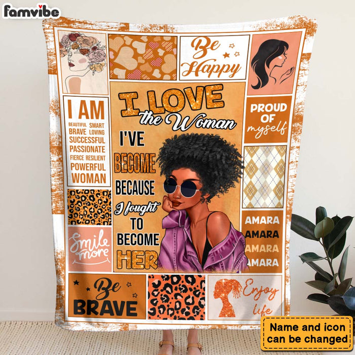 Personalized Gift For Daughter Purple Theme Upload Photo Blanket 31475 1