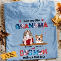 Personalized Dog Mom Aunt T Shirt MY121 30O58 thumb 1