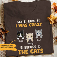 Personalized Cat Lovers T Shirt JN164 67O57 thumb 1
