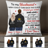 Personalized Letter To My Lover Couple Pillow MR82 73O34 (Insert Included) thumb 1