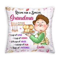 Personalized Gift Recipe For A Grandma Baking Pillow 31622 thumb 1