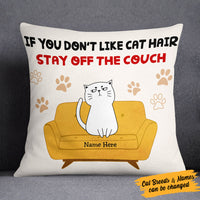 Personalized Cat Hair Furniture  Pillow NB308 81O53 (Insert Included) thumb 1