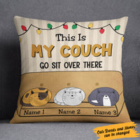 Personalized This is My Couch Cat  Pillow NB302 73O36 thumb 1
