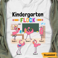 Personalized Teacher Flamingo T Shirt JN282 26O47 thumb 1