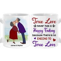 Personalized Couple Gift There Is No Ending To True Love Mug 31237 thumb 1