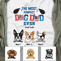 Personalized Dog Dad T Shirt MY112 26O58 thumb 1