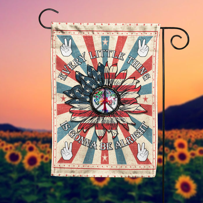 Every Little Thing Is Gonna Be Alright Hippie Flag JL81 67O36 1