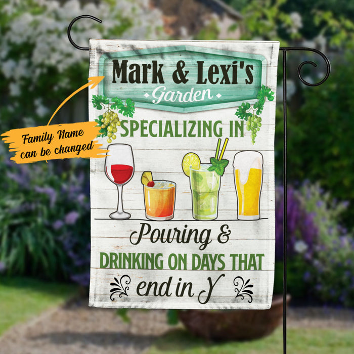 Personalized Specializing Garden Gardening Flag AG203 26O58 1