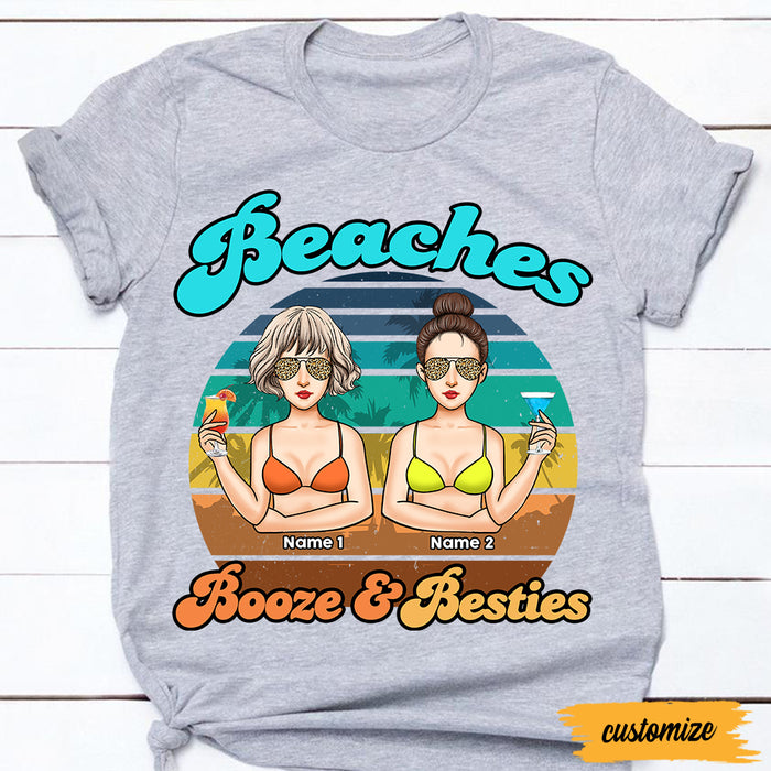 Personalized Beach Friends T Shirt JN153 30O47 1