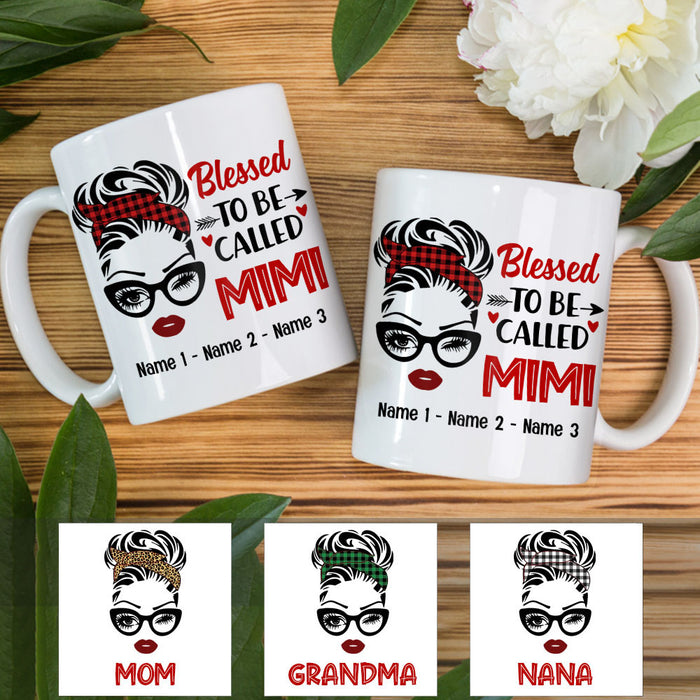 Personalized Blessed To Be Called Grandma Mug OB151 87O53 1