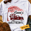 Personalized Valentine Grandma Truck T Shirt DB83 81O34 1