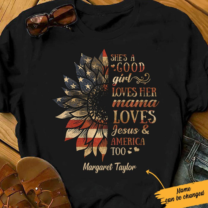 Personalized Sunflower Girl T Shirt JN95 85O61 1