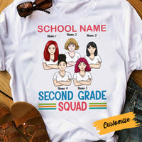 Personalized Teacher Squad T Shirt JN282 30O53 thumb 1