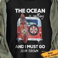 Personalized Surfing T Shirt JN161 65O65 thumb 1