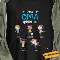 Personalized Oma German Grandma Belongs T Shirt AP84 73O58 thumb 1