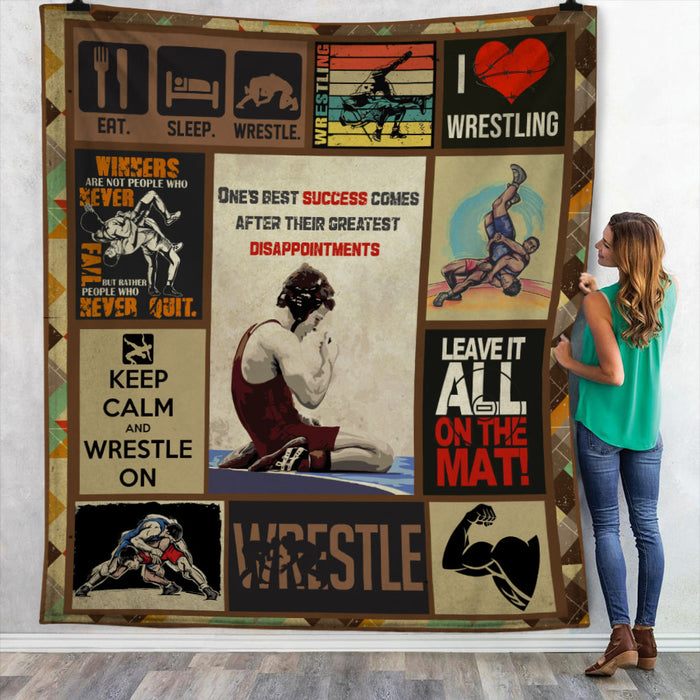 Wrestling Blanket NB274 73O58 1