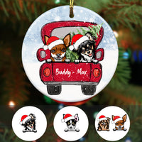 Personalized Chihuahua Dog Christmas Ornament SB301 81O34 thumb 1