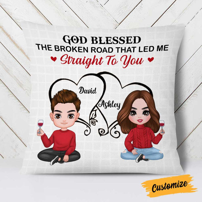 Personalized Couple Pillow JR273 26O58 1