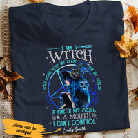 Personalized Halloween Witch T Shirt JL142 67O53 thumb 1