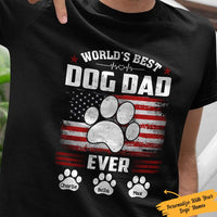 Personalized Dog Dad  T Shirt MY222 67O57 thumb 1