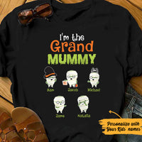 Personalized Halloween Grand Mummy T Shirt JL162 67O57 thumb 1
