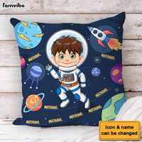 Personalized Gift For Grandson Astronaut Custom Name Pillow 30835 thumb 1
