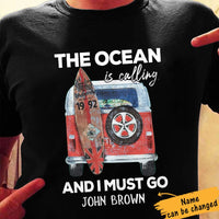 Personalized Surfing T Shirt JN161 65O65 thumb 1