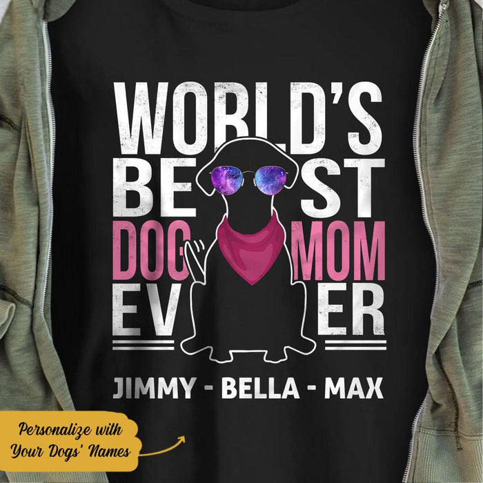 Personalized Dog Mom T Shirt JN152 67O58 1
