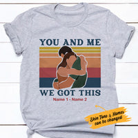 Personalized Couple We Got This T Shirt  DB312 87O53 thumb 1