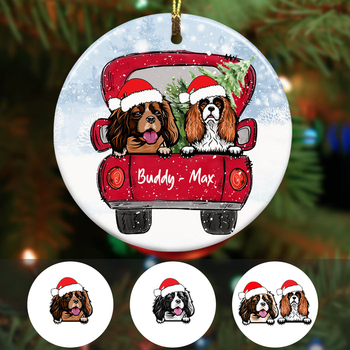 Personalized Cavalier King Charles Spaniel Dog Christmas Ornament SB301 81O34 1