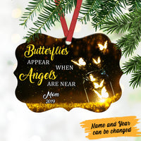 Personalized Memorial Butterfly Heaven MDF Benelux Ornament OB245 99O60 thumb 1