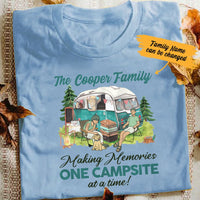 Personalized Camping White T Shirt JN181 87O53 thumb 1