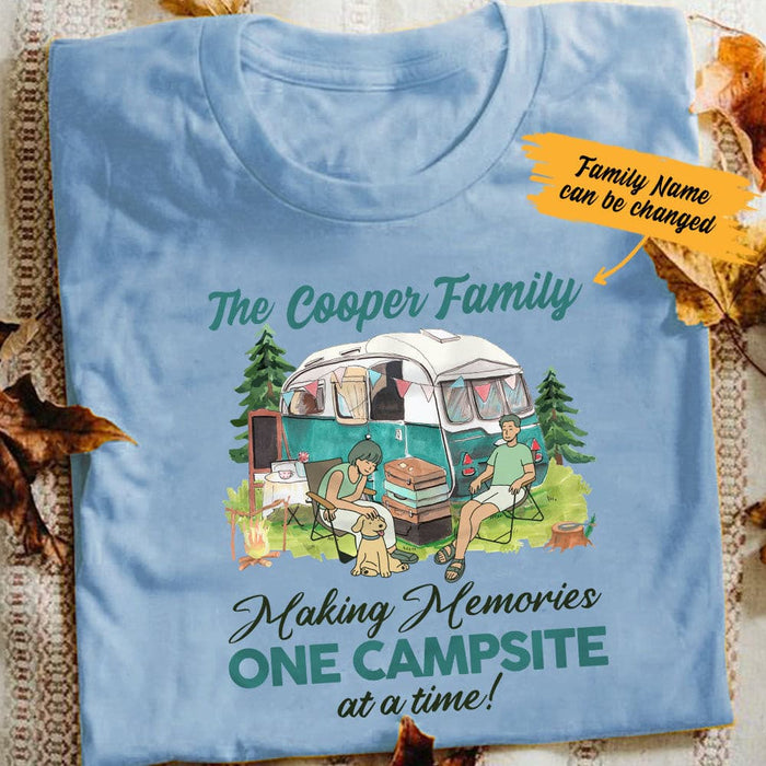 Personalized Camping White T Shirt JN181 87O53 1