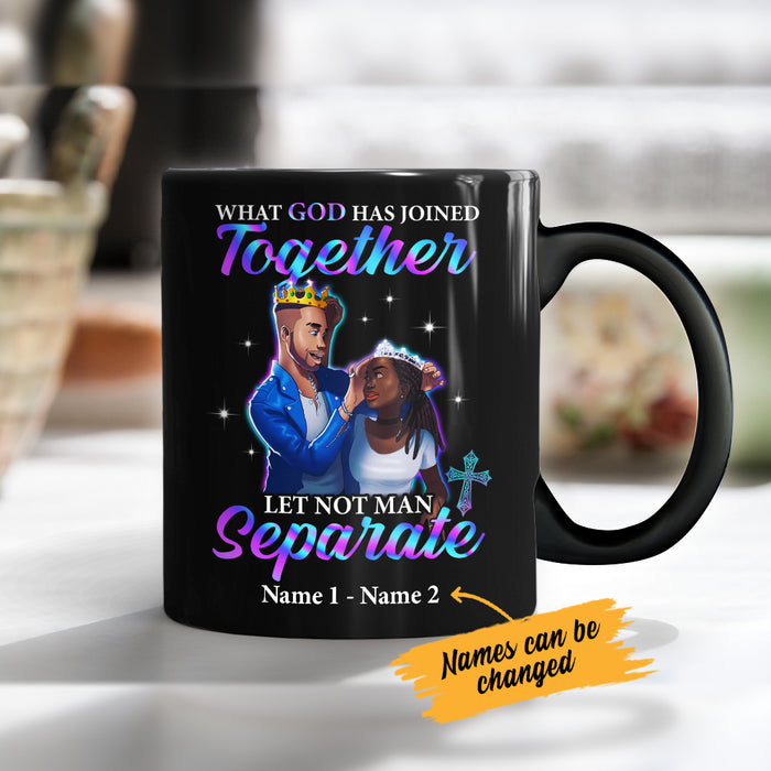 Personalized BWA Couple God Has Joined Together Mug AG121 65O53 1