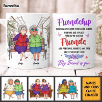 Personalized Friends Gift I Feel So Lucky That  My Friend Is You Mug 31215 thumb 1