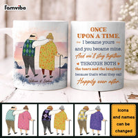Personalized Couple Gift Once Upon A Time I Became Yours And You Became Mine Mug 31243 thumb 1