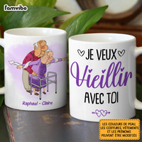 Personalized French Couple Gift Je Veux Vieillir Avec Toi Mug 30946 thumb 1