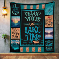 Lake Time Fleece Blanket JN261 67O36 thumb 1