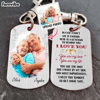 Personalized Couple I Need You Tonight Aluminum Keychain 31466 thumb 1