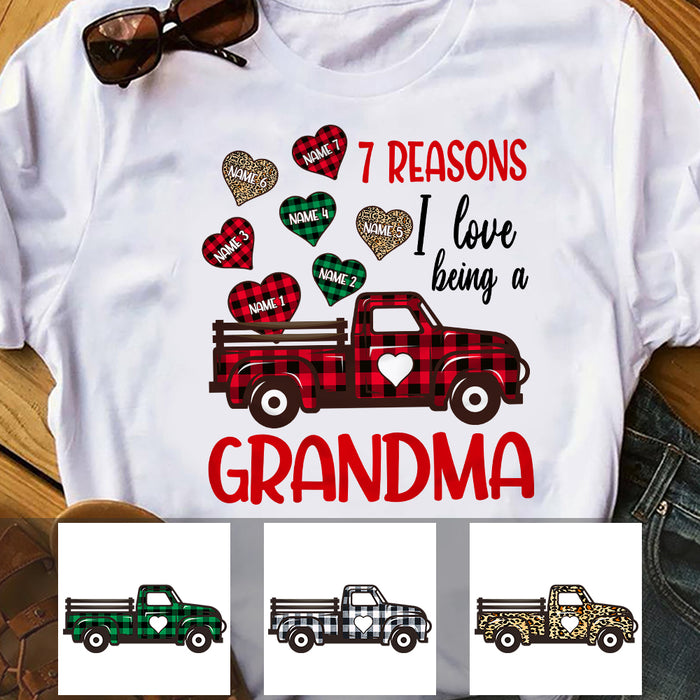 Personalized I Love Being A Grandma T Shirt JR232 73O36 1