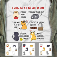 Personalized Cat Lady Six Signs T Shirt OB61 87O53 thumb 1