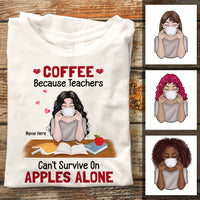 Personalized Teacher Coffee T Shirt JN12 26O47 thumb 1