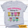 Personalized Mom Grandma Belongs To Boots T Shirt AP11 30O47 1