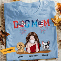 Personalized Dog Mom T Shirt MY111 26O58 thumb 1